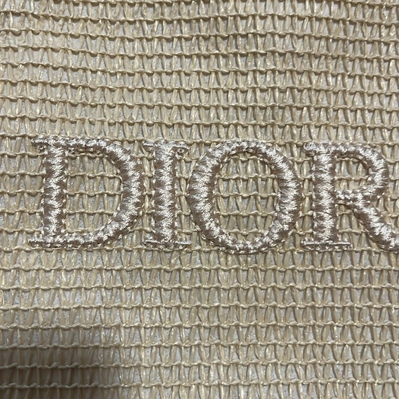 Dior Raffia Pouch - Picture 2 of 11
